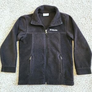 Columbia Black Full-Zip Fleece Jacket